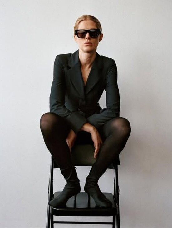 Zara Dresses & Skirts - Zara BELTED SHIRT DRESS BLAZER BLACK DRESS ZW COLLECTION